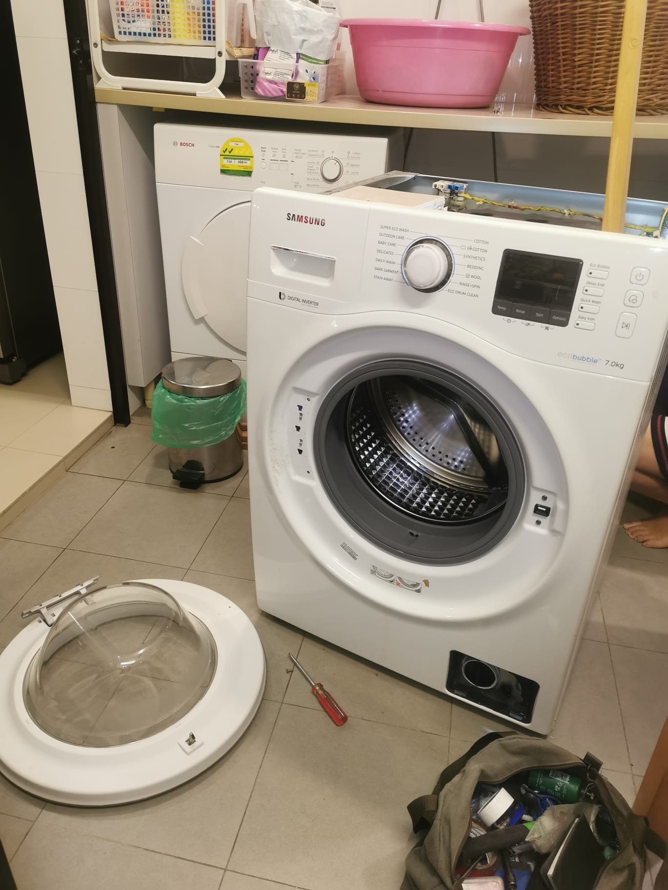 Washing Machine Checking For Door Sensor Issue 1