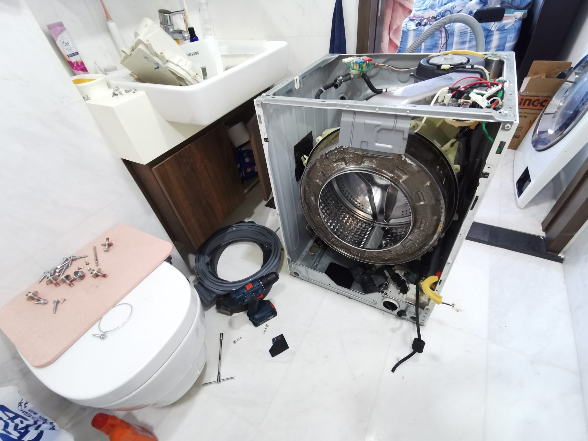 Washing Machine Deep Cleaning 5